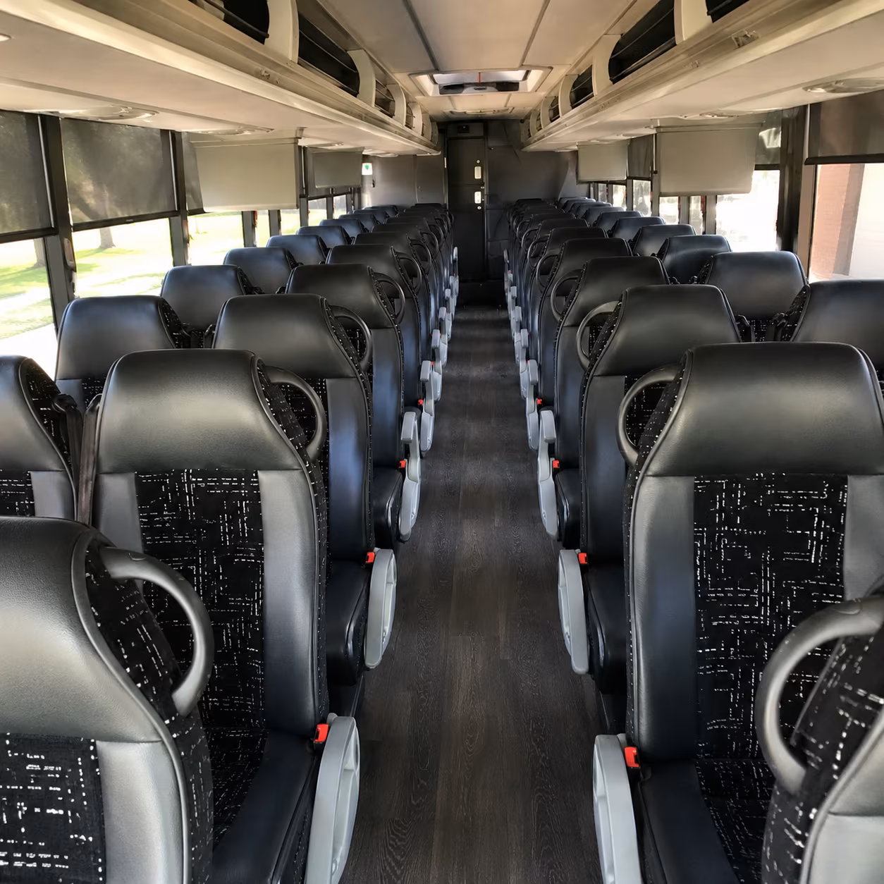 citrus heights charter bus services interior